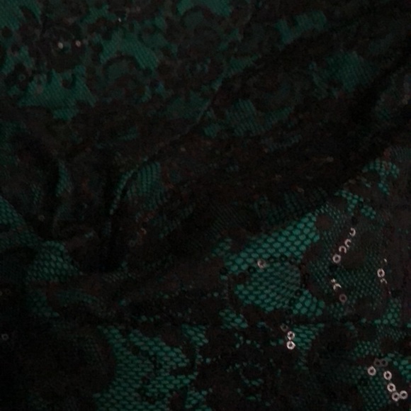 IMC green fit and flare dress NWT - Picture 6 of 6